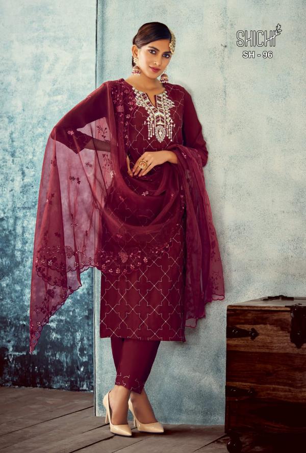 Shichi Baani Party Wear Kurti With Bottom Dupatta Collection